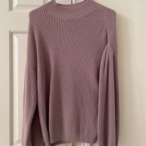 H&M bubble sleeve sweater